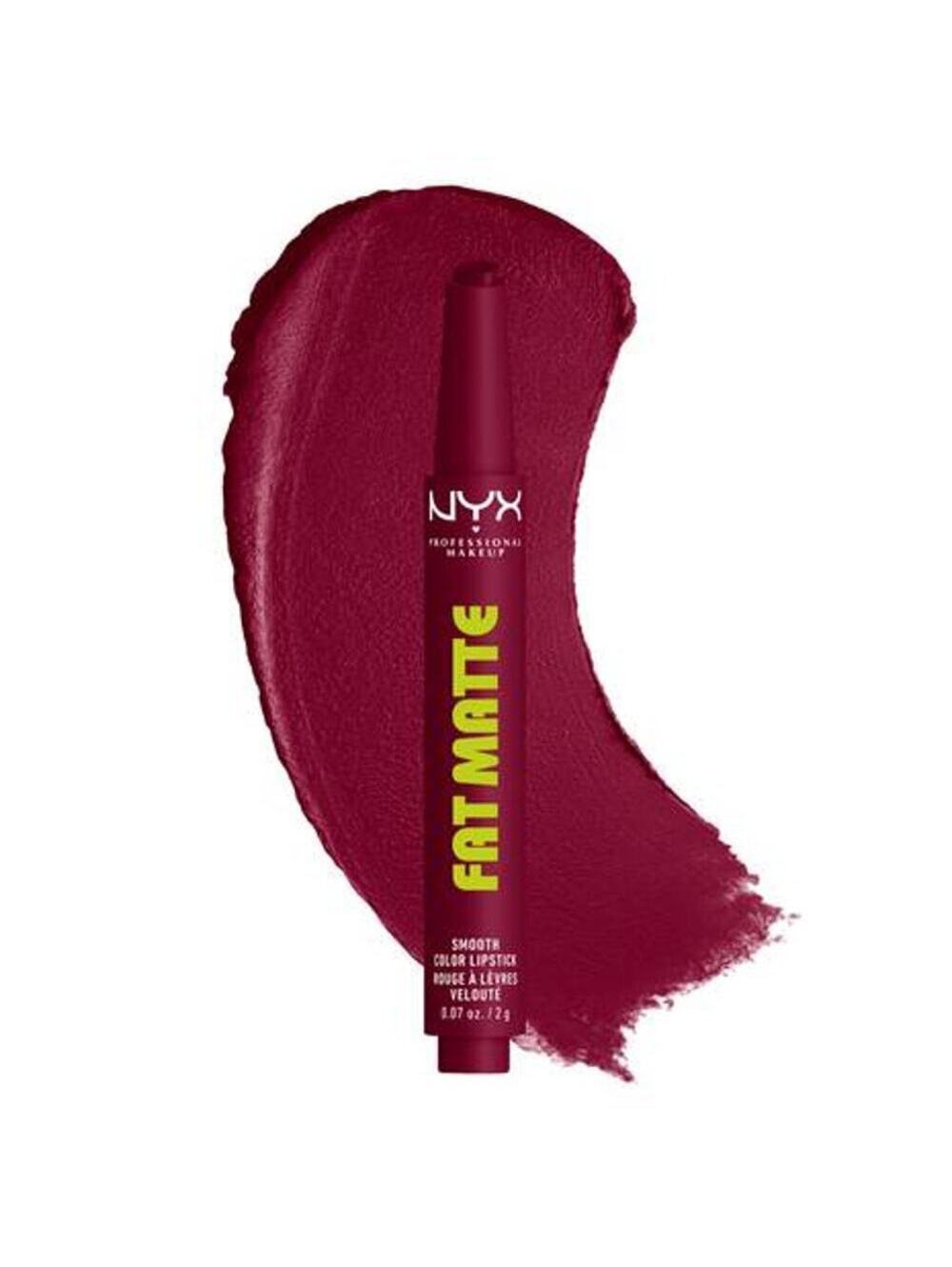 ⭐PICK 3/$15 NYX Fat Matte Lipstick Berry Smooth